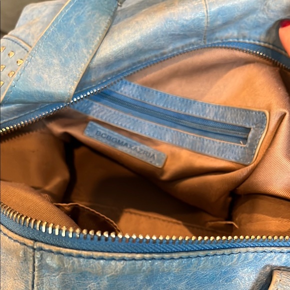 BCBG Blue Studded Women's Bag - Picture 3 of 3